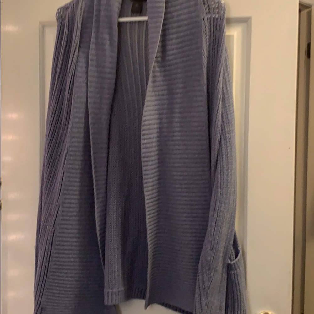 Comfy warm blue sweater